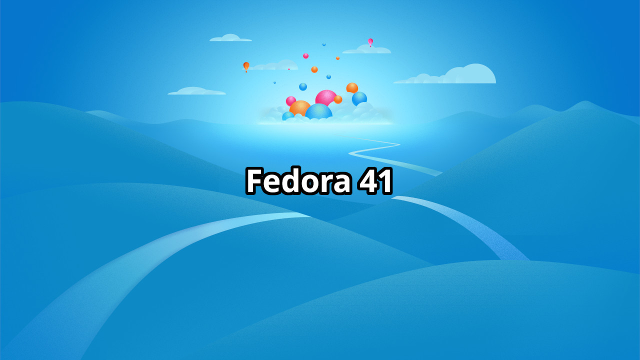 Fedora 41 featured image