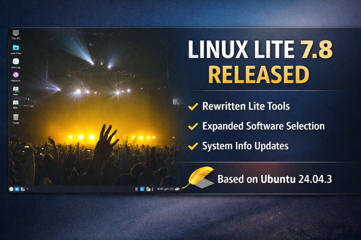Linux Lite 7.8 release