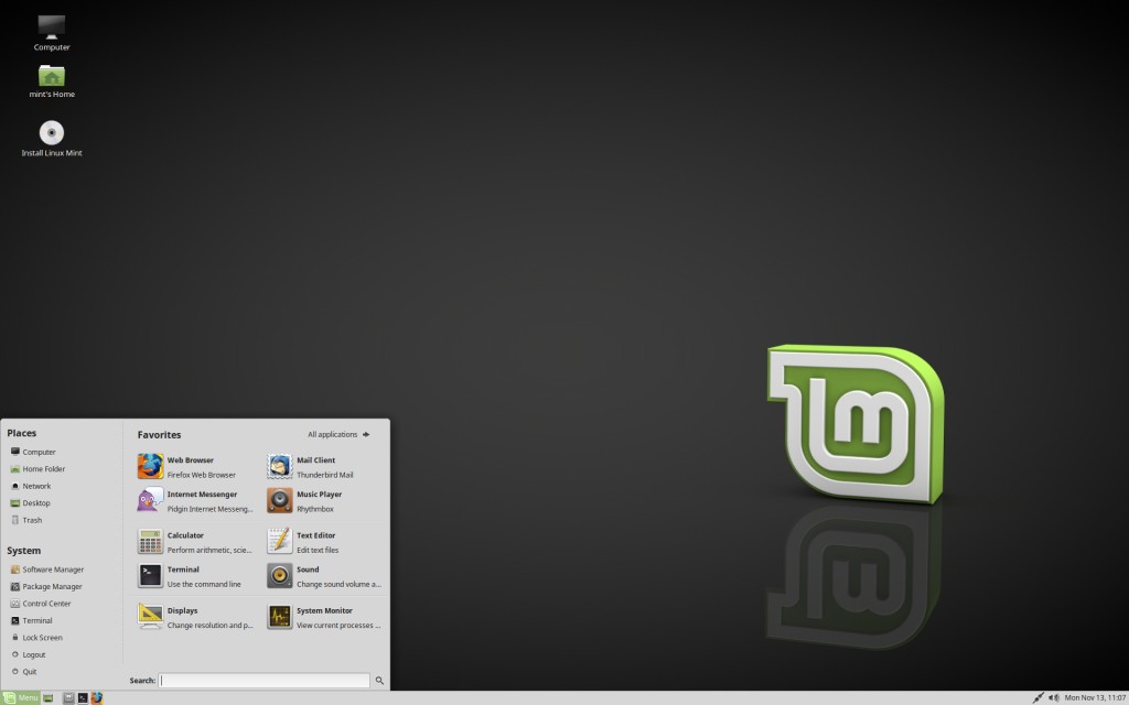 Preview of Linux Mint 18.3 MATE edition