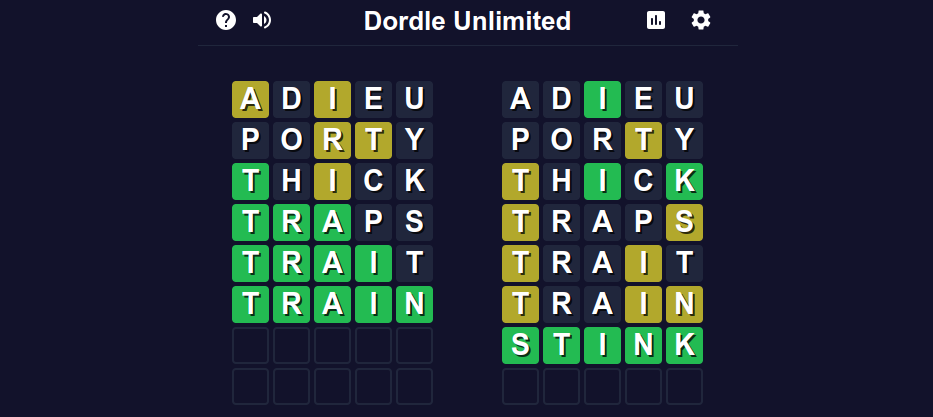 Weddle Unlimited - Play Weddle Unlimited On Wordle