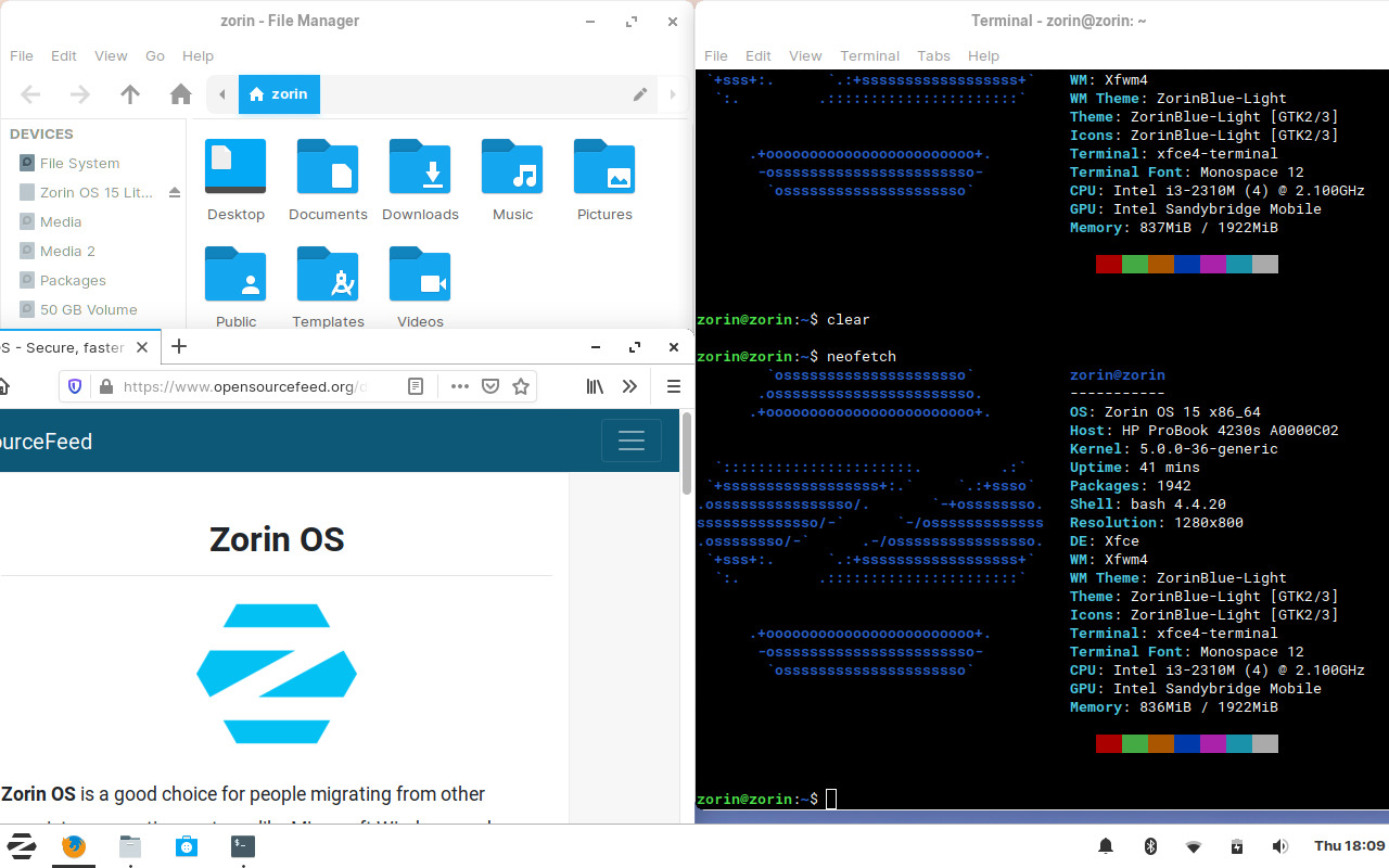 zorin os 13